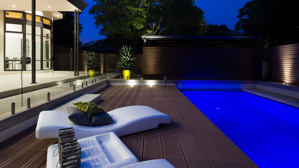 Design ideas for a modern deck in Adelaide.