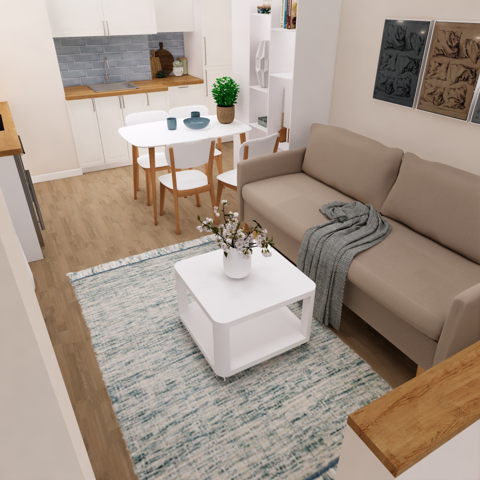 Двухкомнатная квартира 60 м2