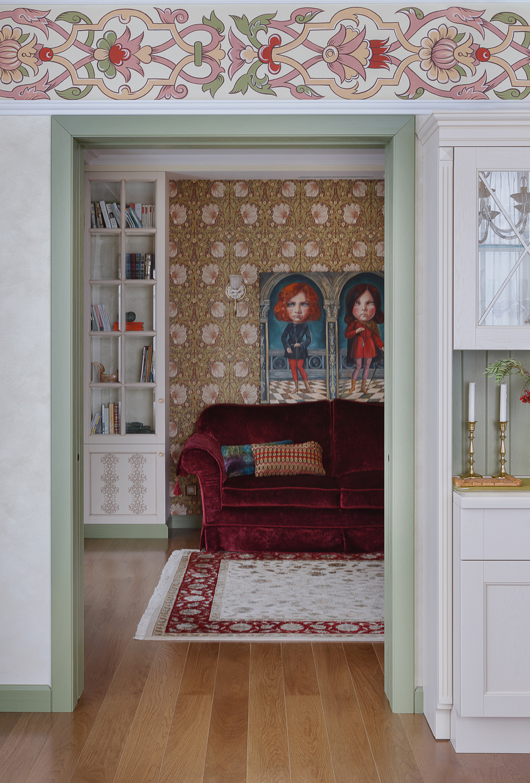 Квартира в русском стиле