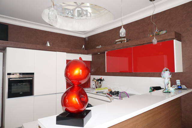 Construction maison individuelle modern-kitchen