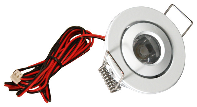 AMERICAN LIGHTING LMS-WH LED Mini Swivel Puck Light, 1.25 Watts