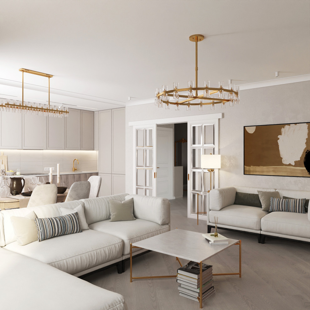 Дизайн-проект 3-х комнатной квартиры по улице Нарвская