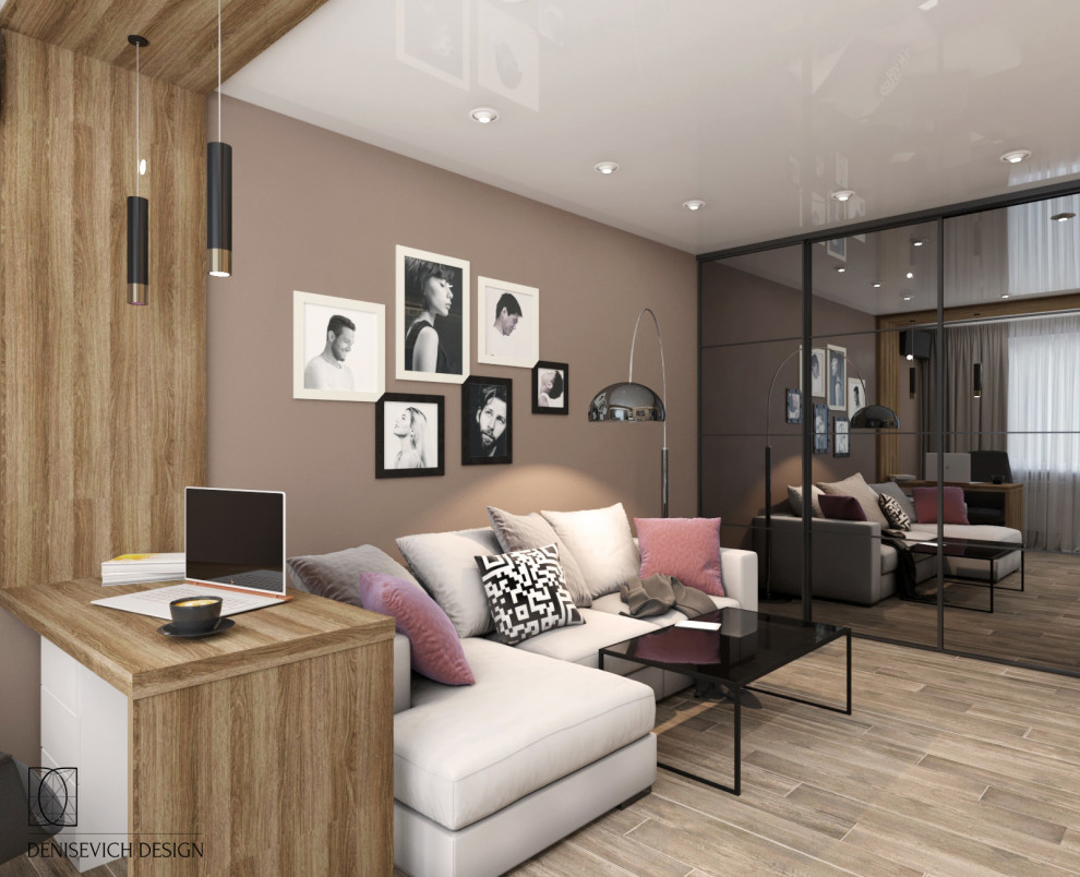 Гостиная в проекте по ул. Сысоева