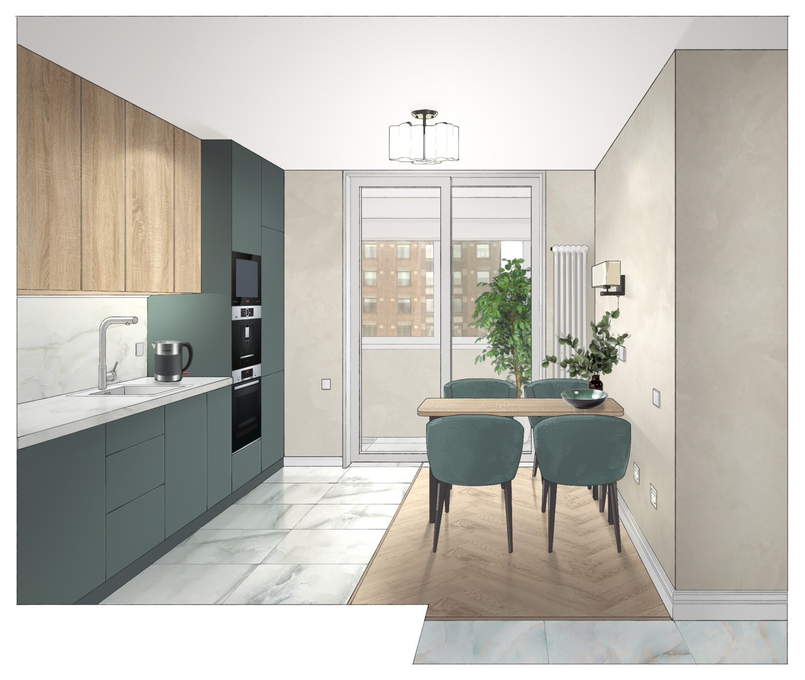 Квартира в современном стиле