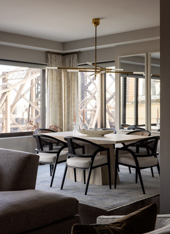 New York City Luxury Highrise - Contemporary - Dining Room - New York ...