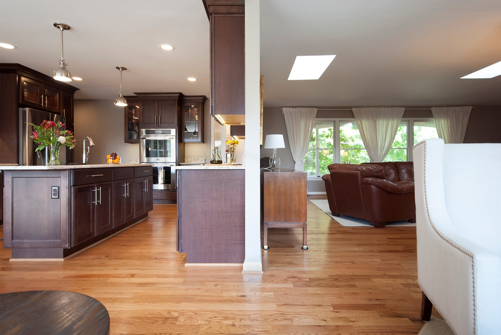 Inspiration for a transitional kitchen remodel in Baltimore