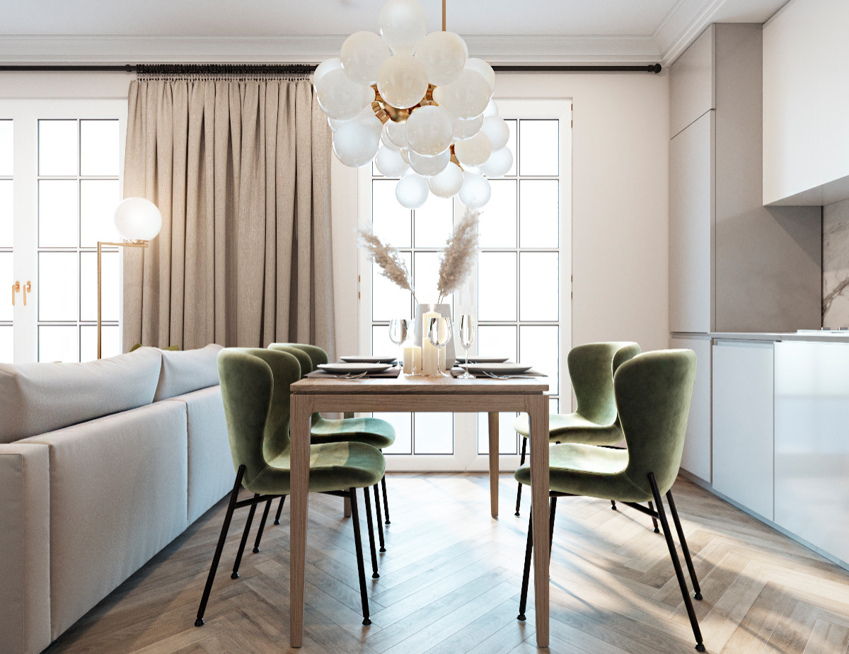 Проект-переделка однокомнатной квартиры в г. Самара