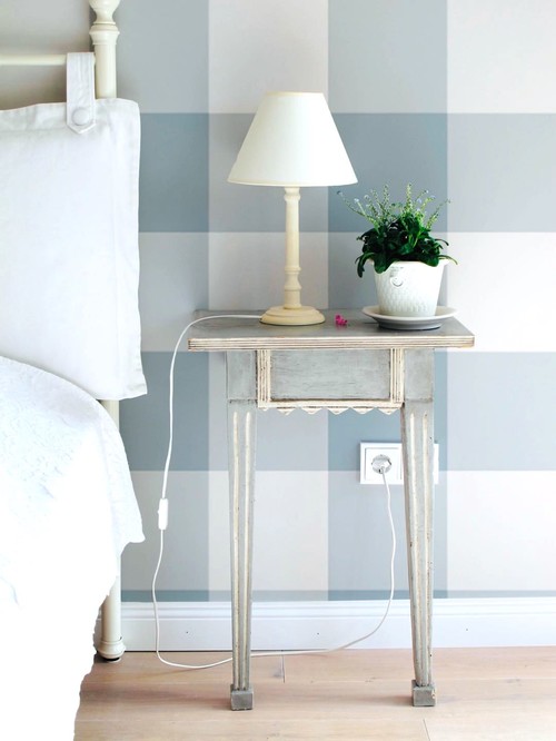 How to Create Fun, and Affordable Wall Designs: How to make easy painters tape wall designs?