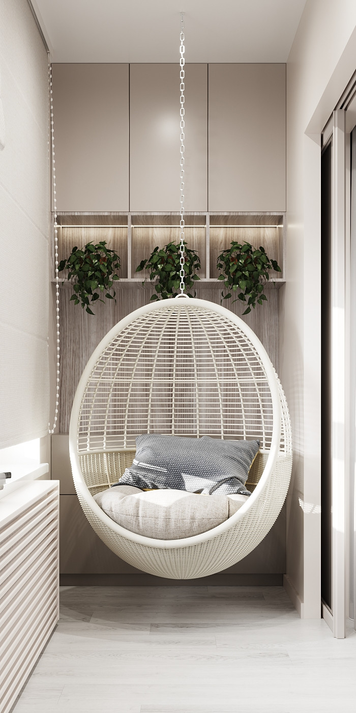 Дизайн лоджии в Ньютоне