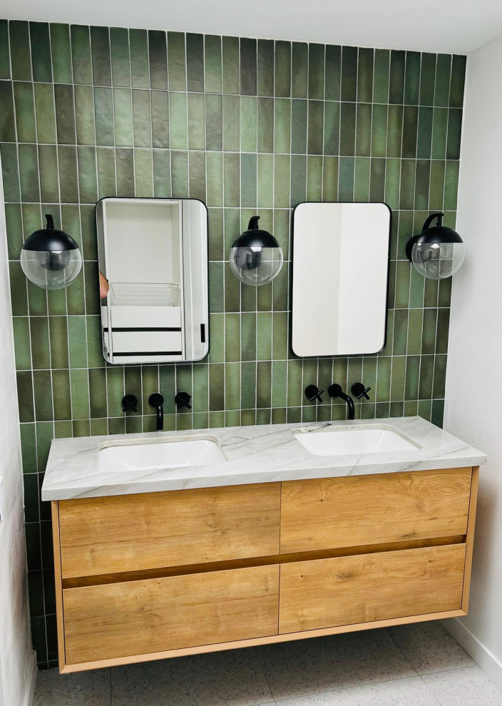 Hillcrest Whole House Remodel - Midcentury - Bathroom - San Diego - by ...