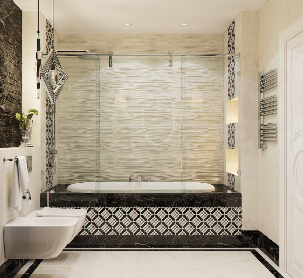 Ванная комната "Black & white" vol. 1