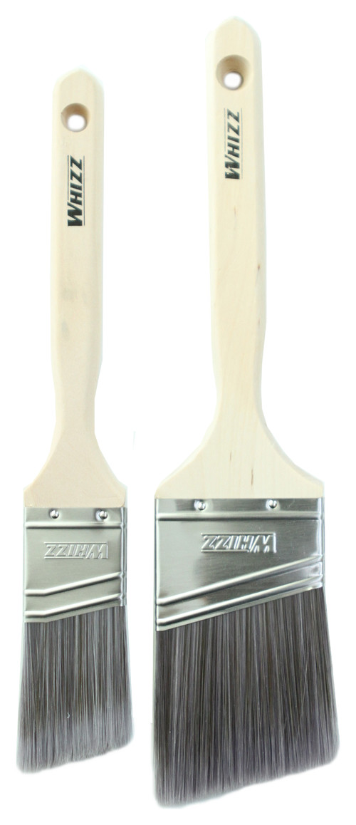 Whizz Wedge 2.5" and 1.5" Brush, 2 Pack