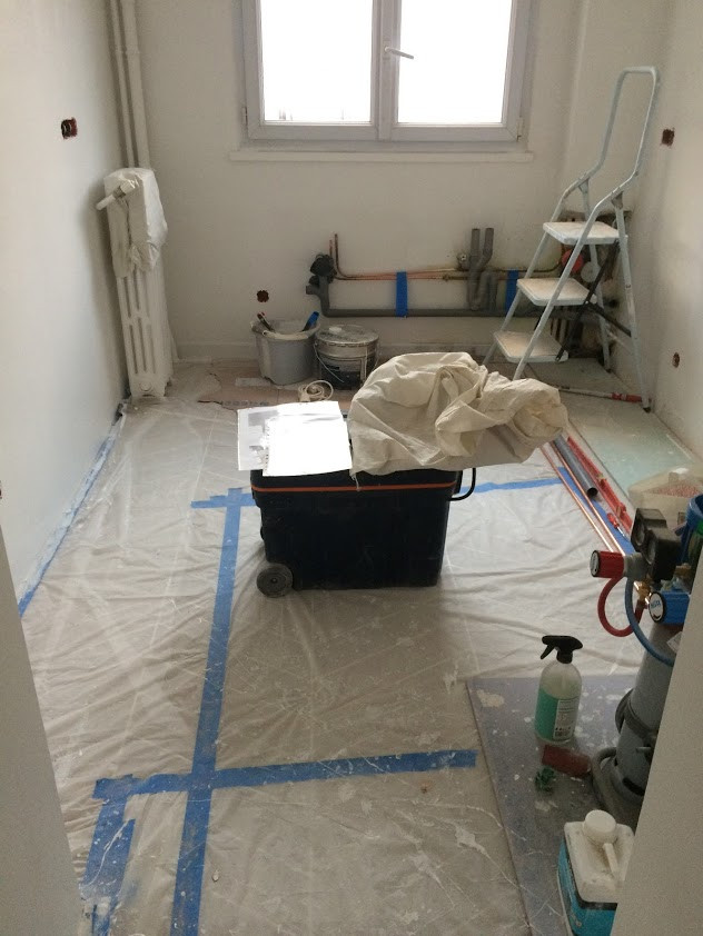 CUISINE: rénovation complète de cette pièce de 9m2