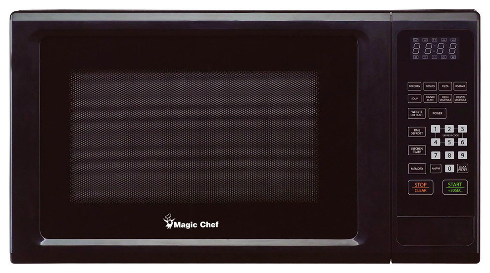 1.1Cu. Ft. 1000W Countertop Microwave Oven With PushButton Door