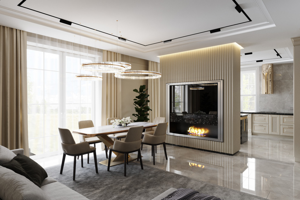 Проект интерьера таунхауса