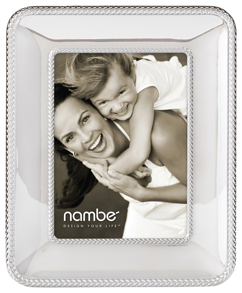 Nambé Braid Frame Contemporary Picture Frames by nambe Houzz