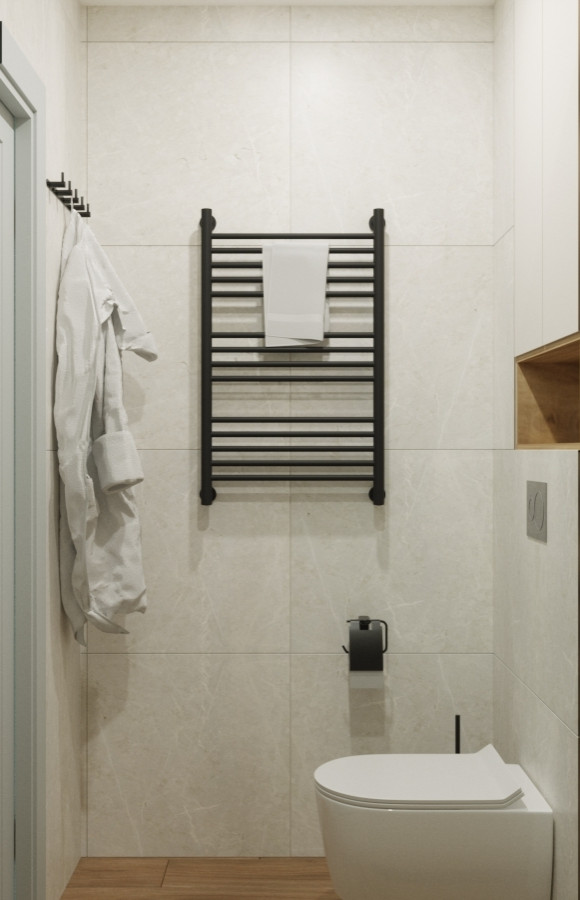 Дизайн проект кухни-гостиной и санузлов в г.Екатеринбург