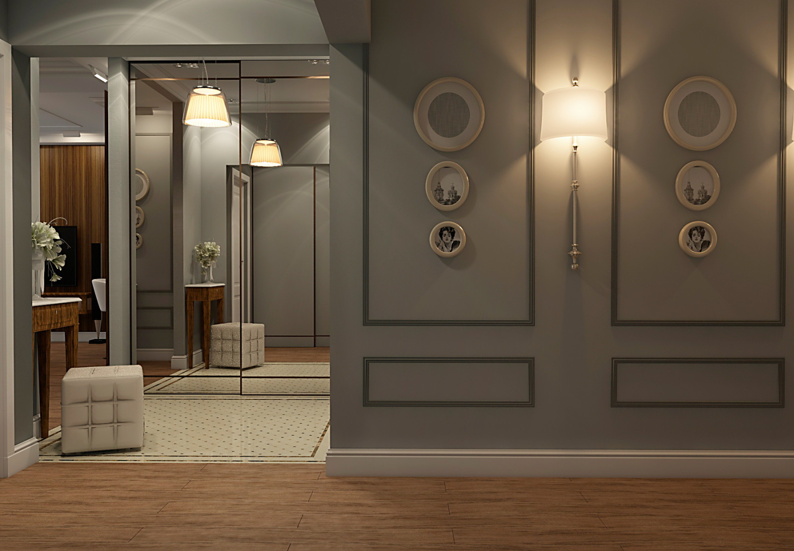 АМЕРИКАНСКАЯ КЛАССИКА DE LUXE (холл)