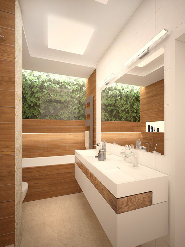 Квартира площадью 97,0 м2 в стиле "Эко"