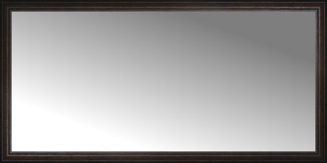 72 X36 Custom Framed Mirror Traditional Floor Mirrors By 72 X36 Custom Framed Mirror Distressed Brown