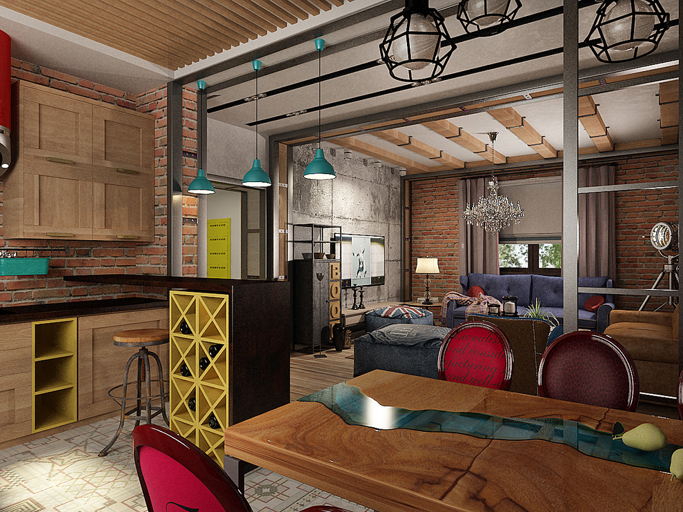 Дом в стиле Лофт