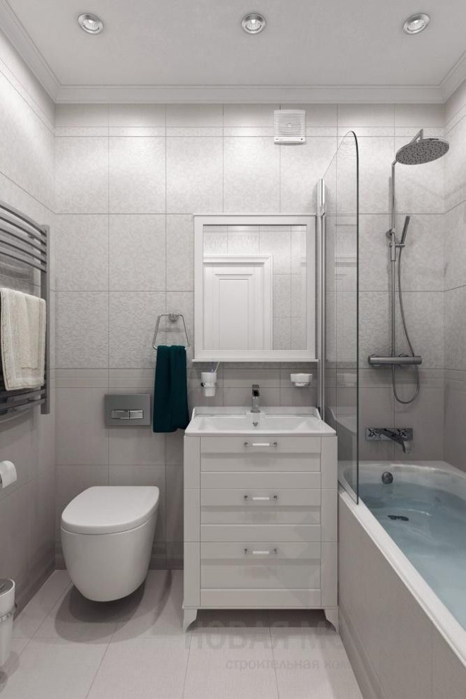 Дизайн-проект двухкомнатной квартиры 55,5 кв.м. в ЖК «Москва и область»