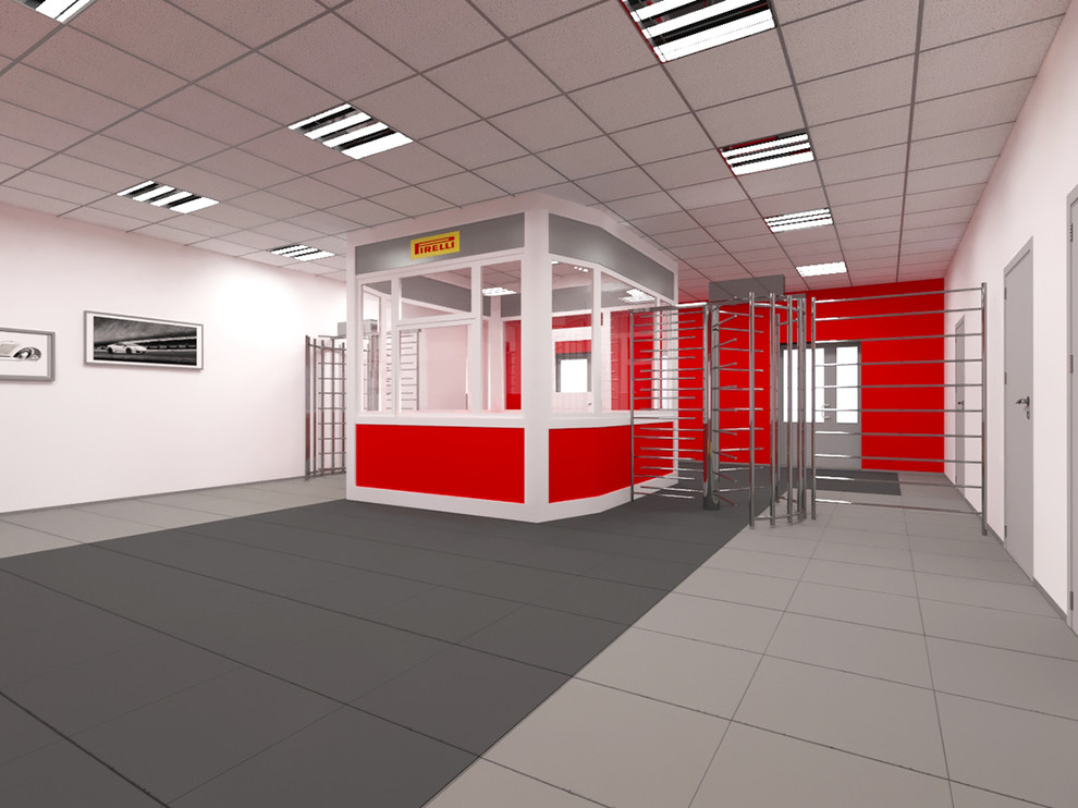 Дизайн и благоустройство территории для шинного завода Pirelli