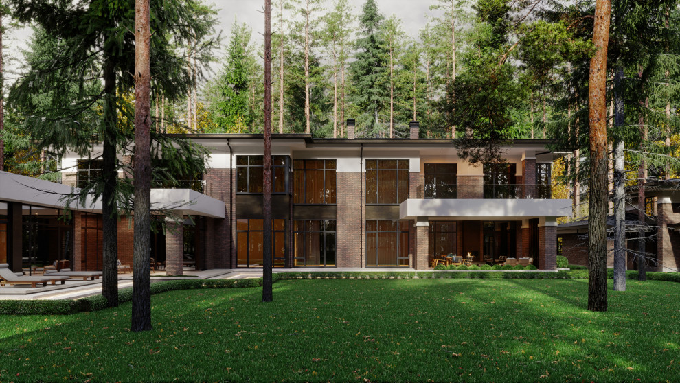 Проект загородного дома в ДНП Витязь