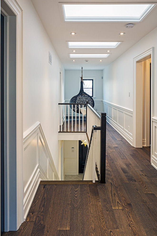 Photo of a contemporary hallway in Toronto.
