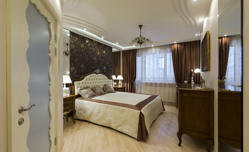 4-комнатная квартира в неоклассическом стиле. Дизайн и ремонт под ключ