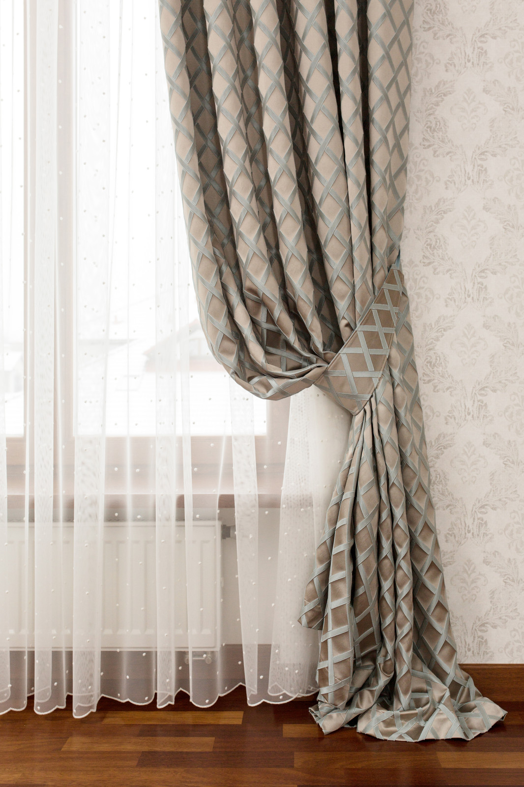 Текстильное оформление загородного дома