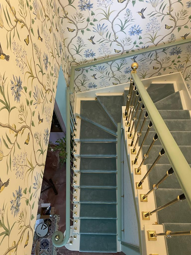 Лестница, латунное ограждение, Grande forge(Франция), коллекция "Графиня"