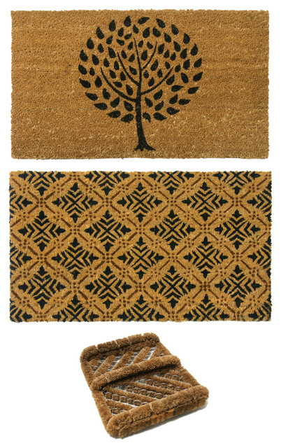 French Country Doormat Kit Set Of 3 Traditional Doormats By