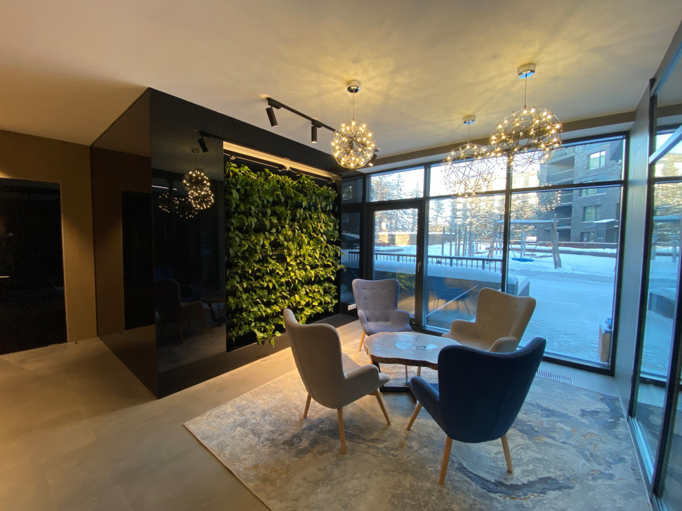 Зеленые стены