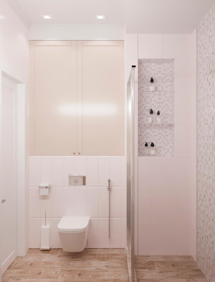 Дизайн проект квартиры  общей площадью 87 м2 в стиле "Эклектика"