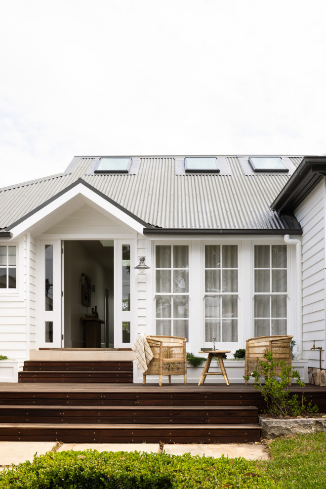 This is an example of a beach style exterior in Sydney.