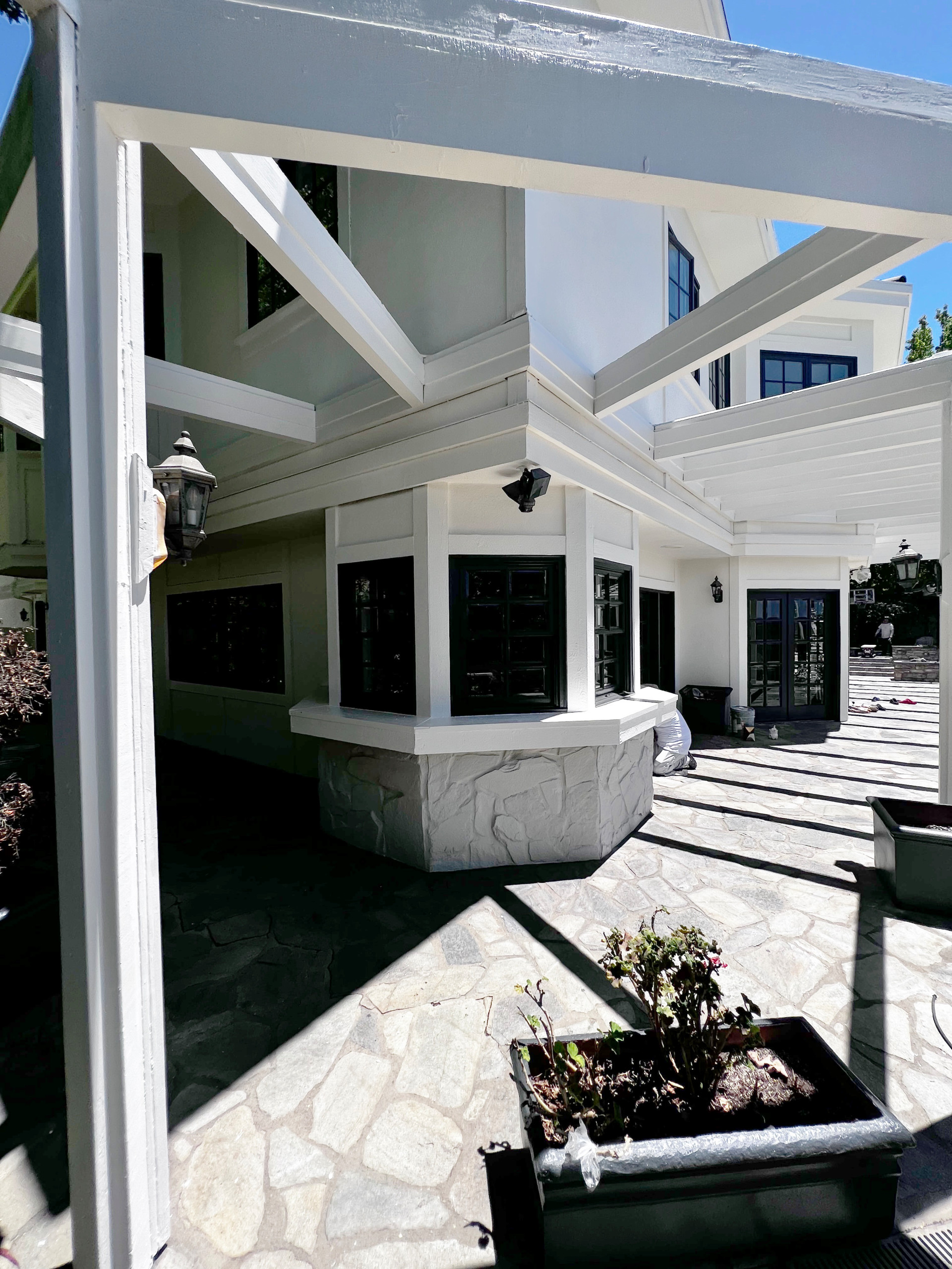 Beverly Hills Crest | Modern Exterior Luxury Tudor Home