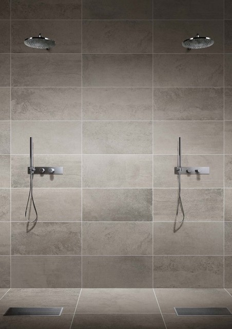 American Olean contemporary-badrum