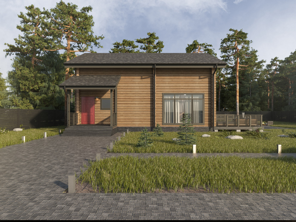 Двухэтажный жилой дом