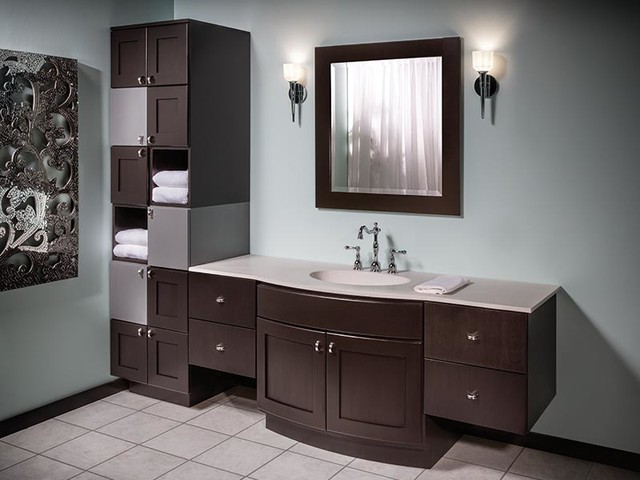 Bertch Custom Size Bath Cabinetry Osage - Modern ...