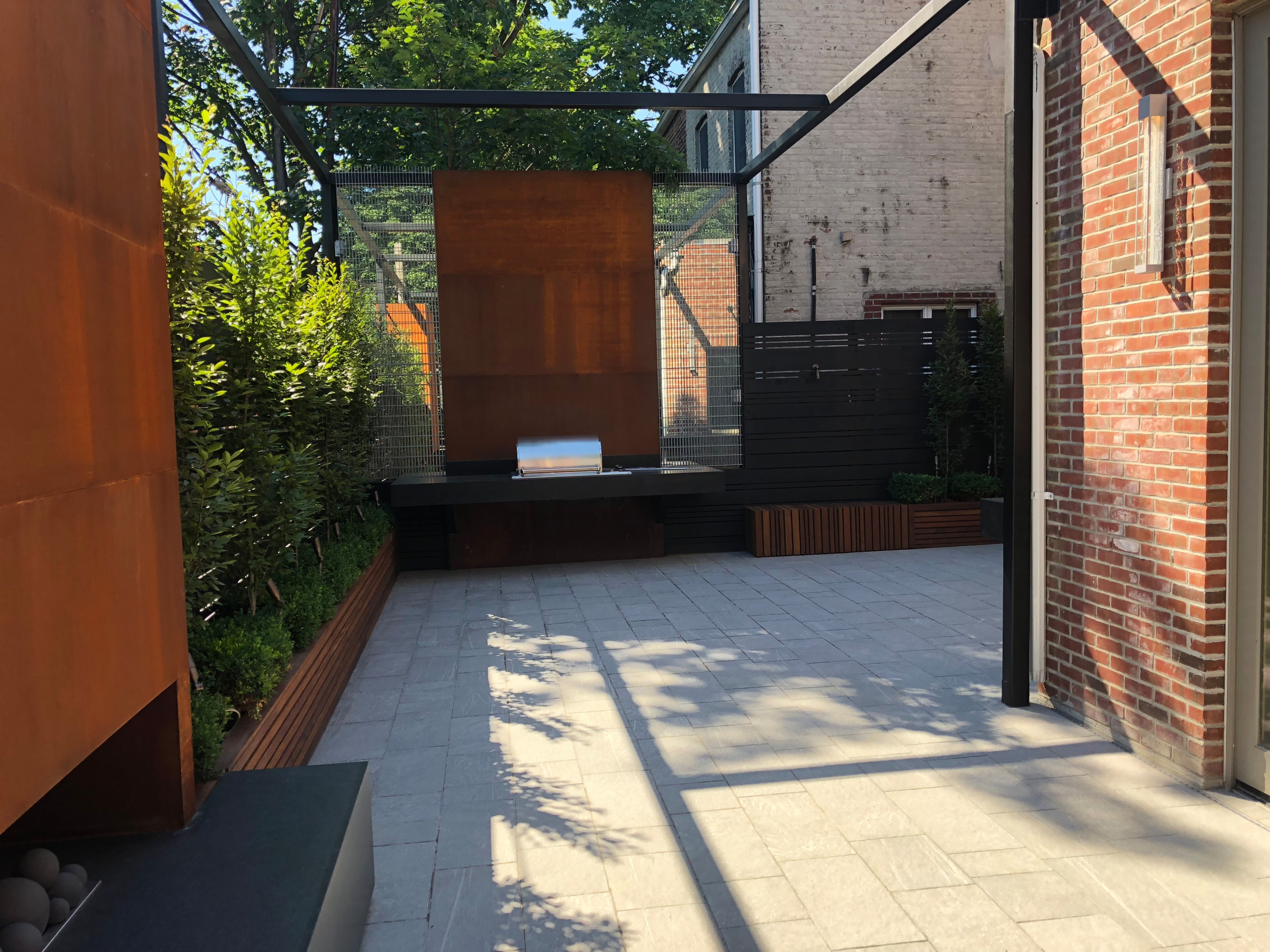 Modern Kitchen Extention Garden