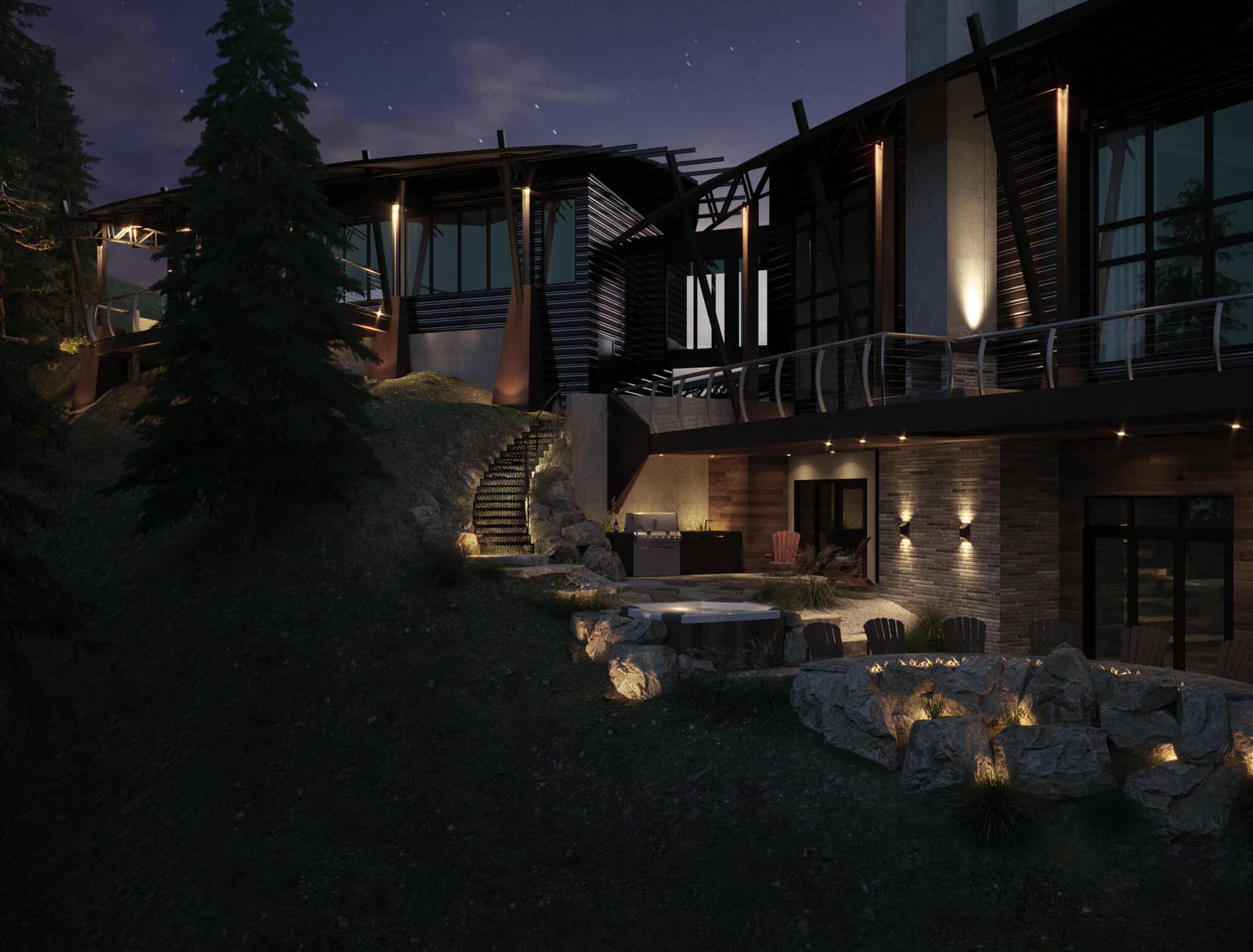 Дом в горах