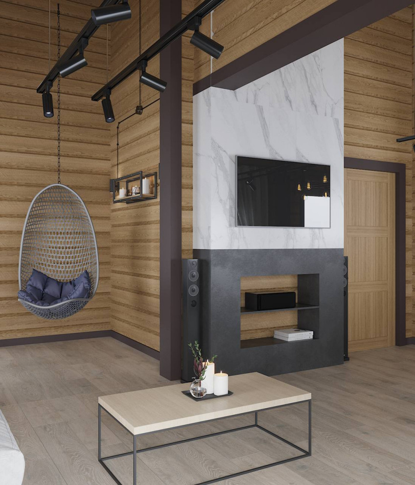 Дизайн проект дома бани