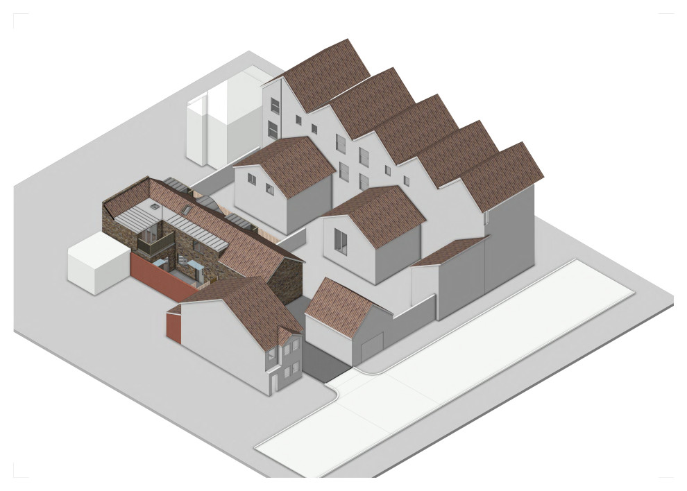 Conversion of existing building into 2 no. residential dwellings