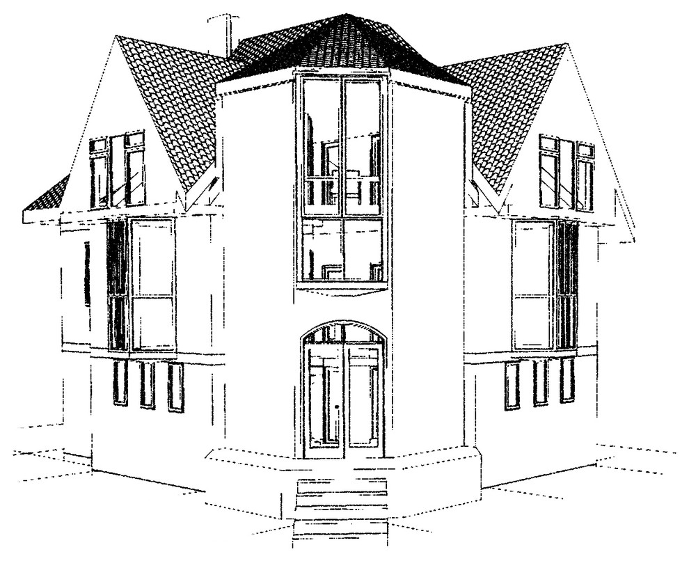 Проект дома в английском стиле