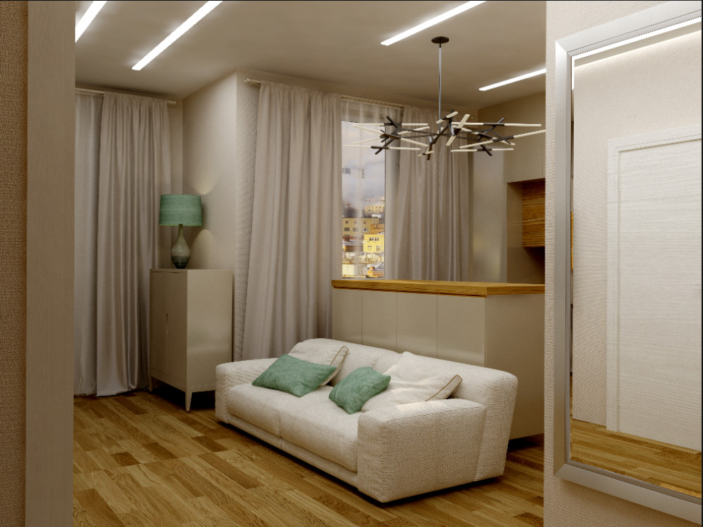 Кухня-гостиная на 20 кв.м.