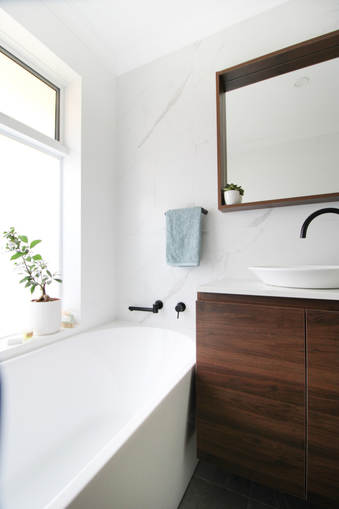 Leeming Bathroom Renovation (Main) Modern Bathroom Perth by On