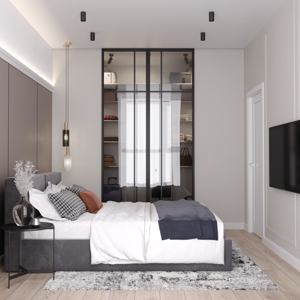 Дизайн проект спальни ЖК Фреш г. Москва