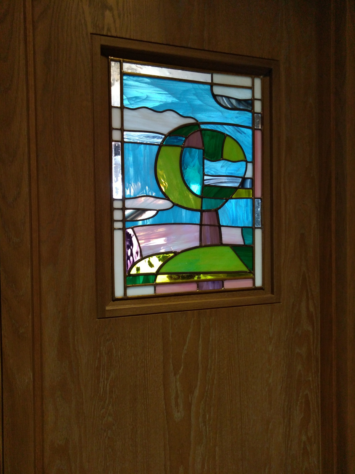 Авторские витражные панно для интерьера