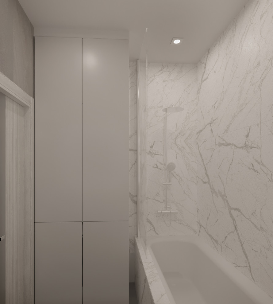 Визуализация шкафа в ванной